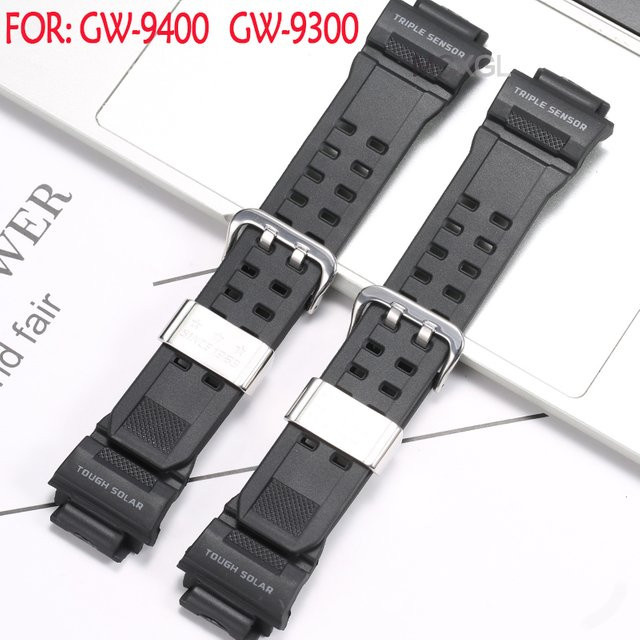 Casio Uhrenarmband, Kunststoff, Schwarz, Herren - Bild 1