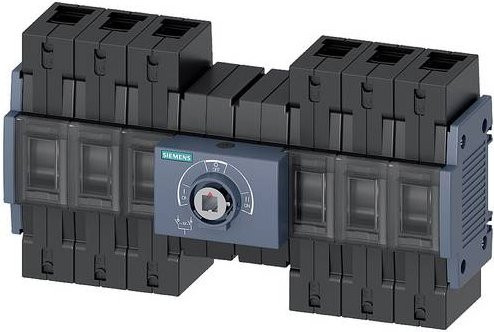 Siemens Netzumschalter 3polig 100A 8 Wechsler 415 V/AC grau 3KC03302NE000AA0 - Bild 1