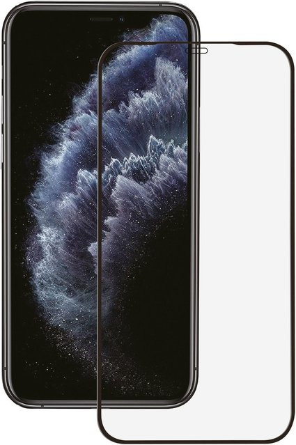 Vivanco Full Screen Displayschutzglas für iPhone 12 und iPhone 12 Pro, transparent - Bild 1