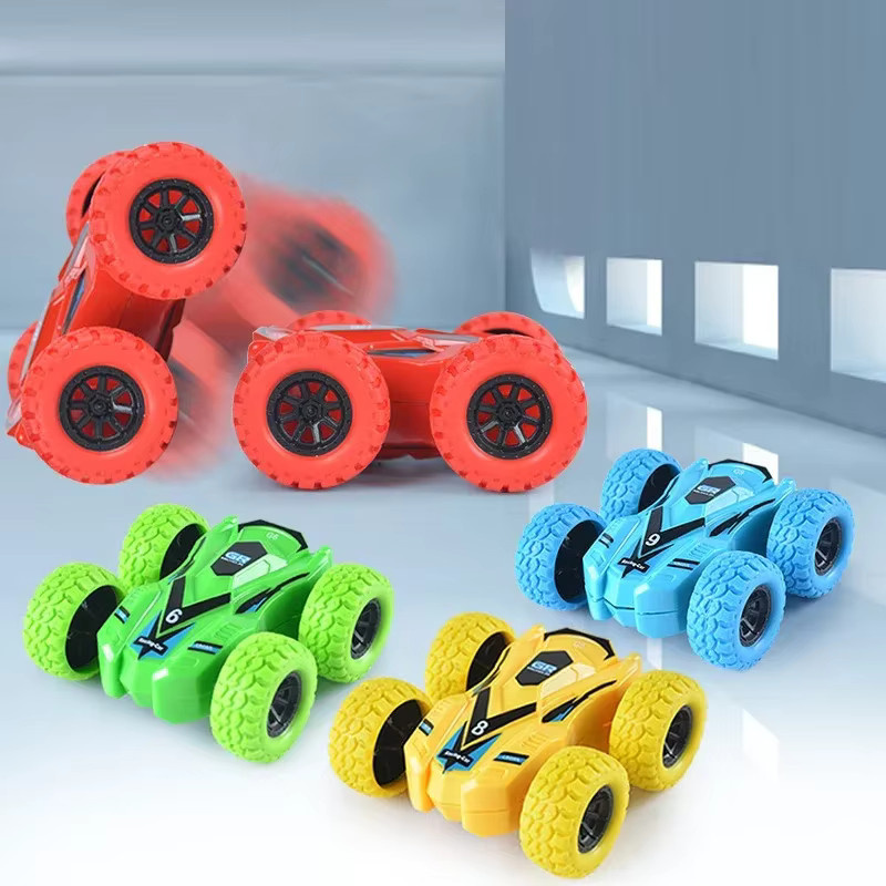 hairun Kreatives zurückziehbares Auto, doppelseitiges Fahrzeug, Kinderspielzeugauto - Bild 4