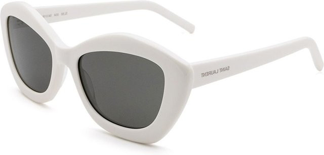 Saint Laurent SL-68-004 Sonnenbrille Cat-Eye, Vollrand, Weiß, Damen - Bild 1
