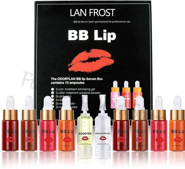 Korea Glow BB Lippen Ampulle Serum, Glänzend, Unisex - Bild 1