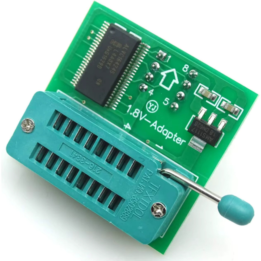AOKIN CH341A EEPROM BIOS USB Programmierer Set mit SOIC8 Clip, 1,8 V Adapter und SOIC8 Adapter für 24 25 Series Flash - Bild 4