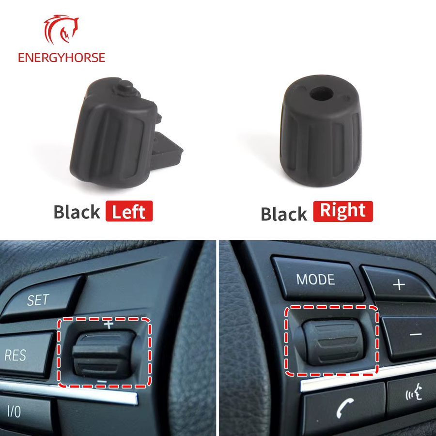 BMW Sportlenkrad Bedienknöpfe in Schwarz für F30 F10 F11 F12 F13 F01 F02 M Sport X1 X2 X3 X4 X5 X6 F15 F16 F25 - Bild 2