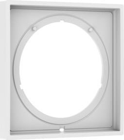 Hansgrohe Verlängerungsrosette in Mattweiß, Durchmesser: 17 cm - Bild 1