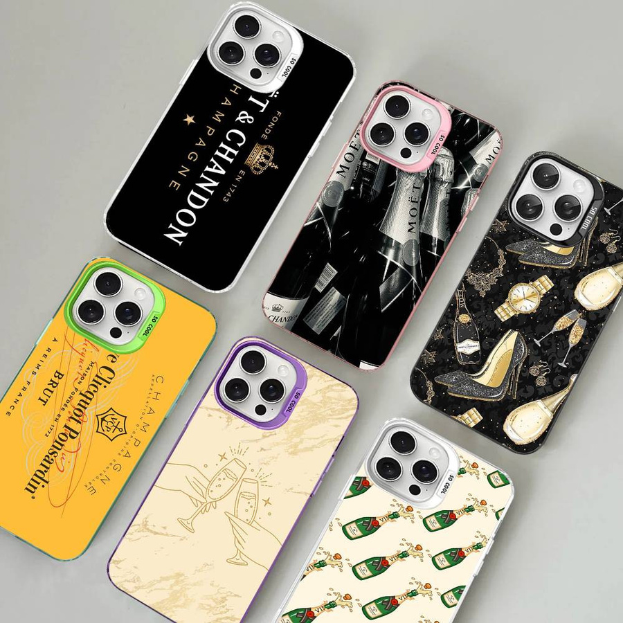 Handyhülle mit klassischem Logo Design für iPhone 11 bis iPhone 17 Pro Max und Plus Modelle - Bild 4