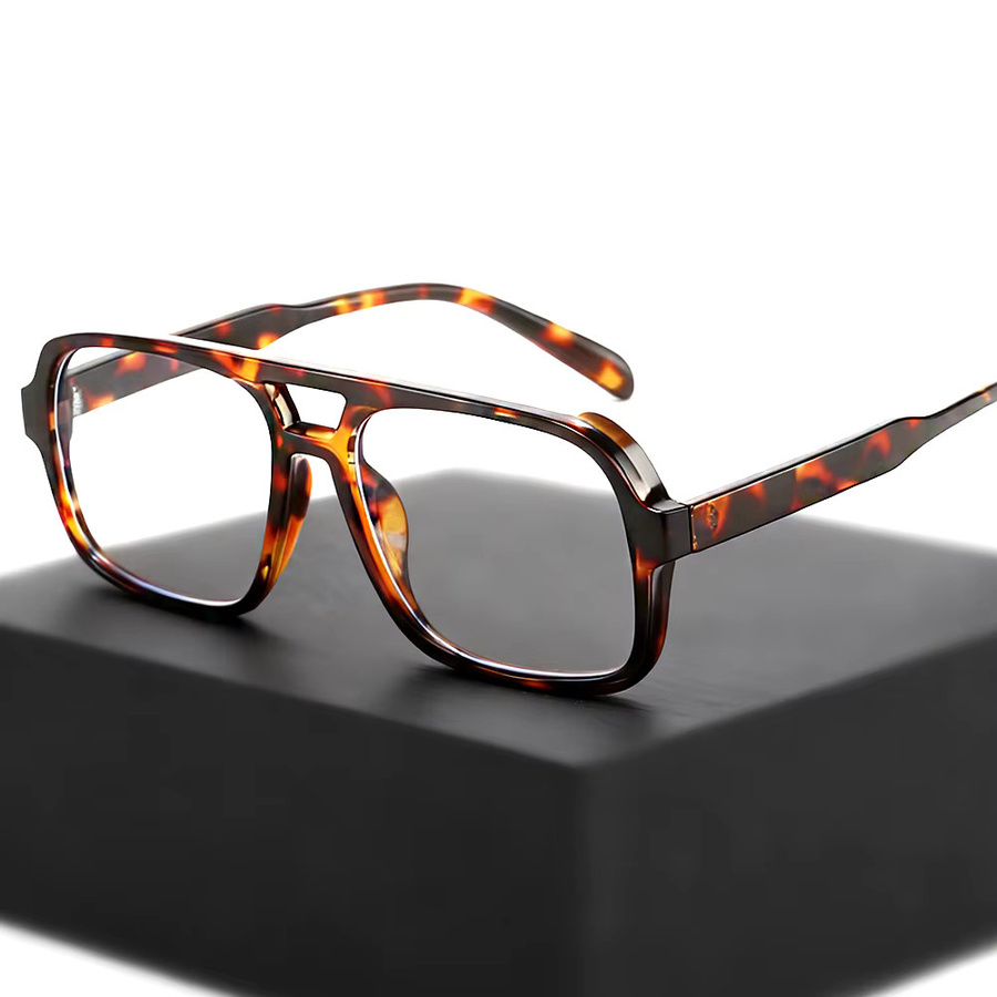 CCspace Lesebrille, Damen, Vollrand, quadratisch, braun, Kunststoff, Blaulichtfilter - Bild 4