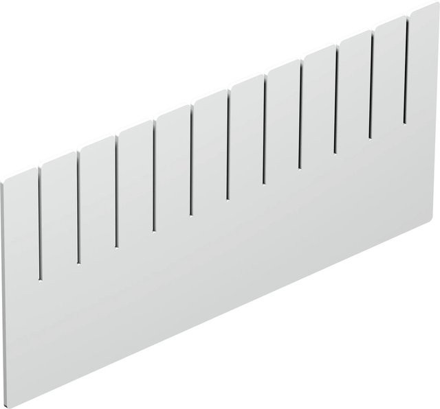 Eurobox-System Abtrenner Weiß B: 35,7 cm, T: 16 cm - Bild 1