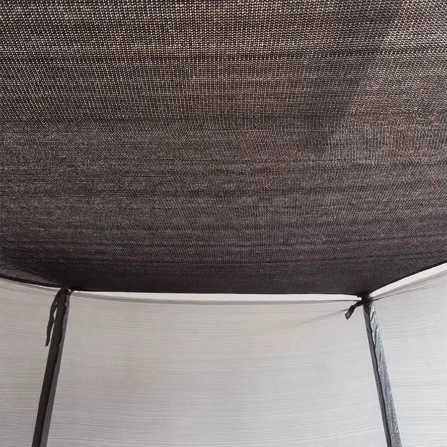 APWIKOGER Wasserfeste Trampolin-Schattenabdeckung aus HDPE als runder Sonnenschutz und Baldachin für den Außenbereich - Bild 5