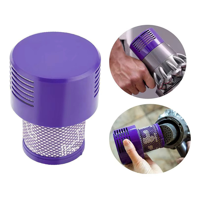 Dyson V10 US-Version Waschbarer HEPA Ersatzfilter in Purple - Bild 4