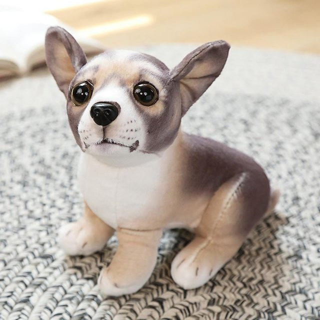 Binchi Fitness Hunde-Puppe, Plüschtier, 18cm, ab 3 Jahren - Bild 1