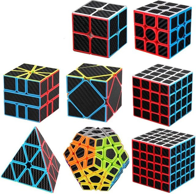 Meilong Kohlefaserwürfel, Puzzle, Bunt / Mehrfarbig - Bild 1