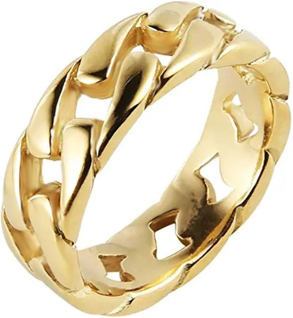 Lucky Star Jewelry Kettenring, Gold, Unisex - Bild 1