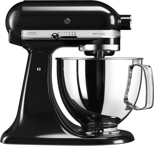 KitchenAid Artisan Küchenmaschine 5KSM125EOB in Onyx Schwarz - Bild 1