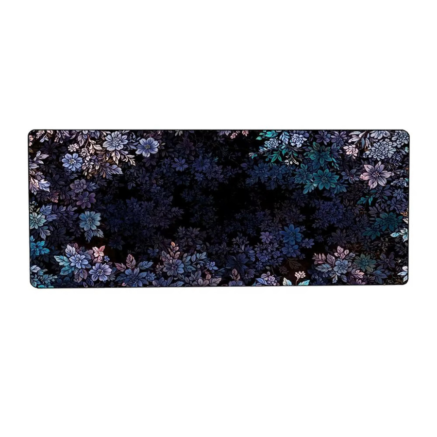 Art Nature F-Flower Gaming-Mauspad in Multicolour mit genähten Kanten und verdickter Schreibtischunterlage für deinen PC - Bild 3