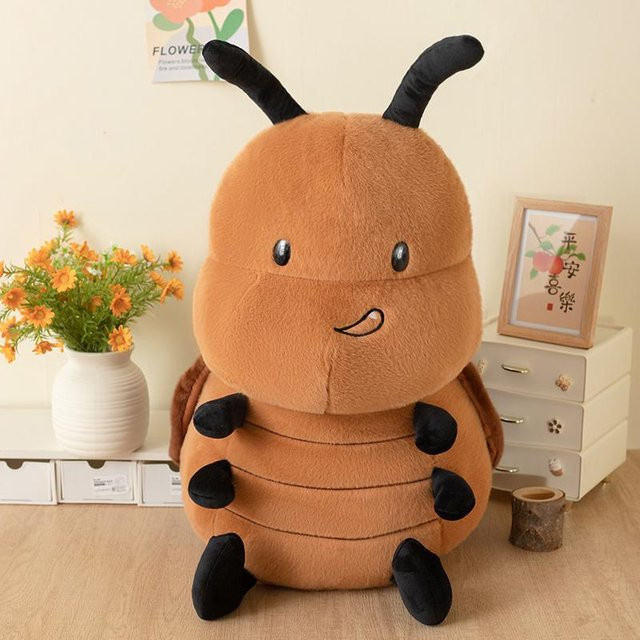Wucifang Bags Ameisen-Bienen-Kakerlaken Stofftier, Kuschelpuppe, violett - Bild 1