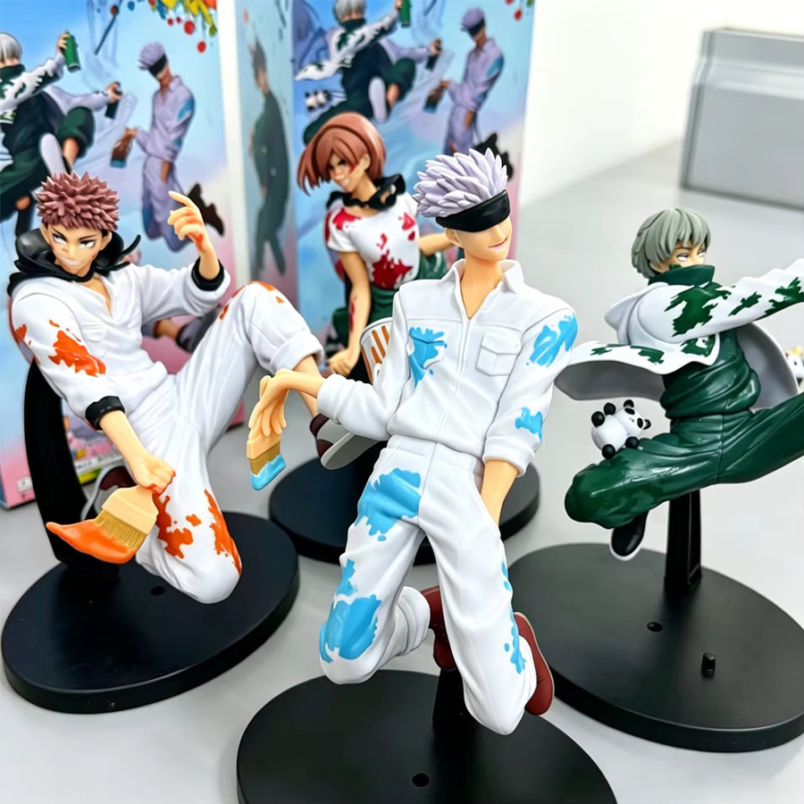 Sega Jujutsu Kaisen Graffiti Battle, Fushiguro Megumi Kugisaki Nobara, Actionfiguren, Kunststoff, Bunt / Mehrfarbig - Bild 5