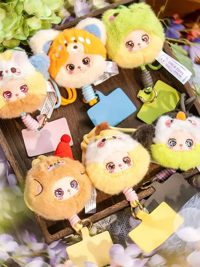 52TOYS Liila'S Zoo Mini Handy Lanyard Blind Box, Puppe, Plüsch / Textil - Bild 4