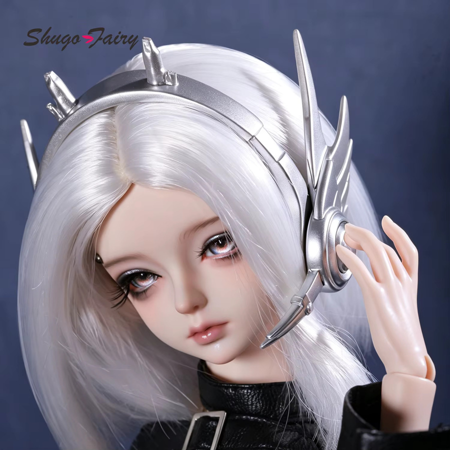 ShugaFairy Harz-Kopfhörer für 1/4 BJD Puppe, Zubehör, Magnetflügel-Design - Bild 2