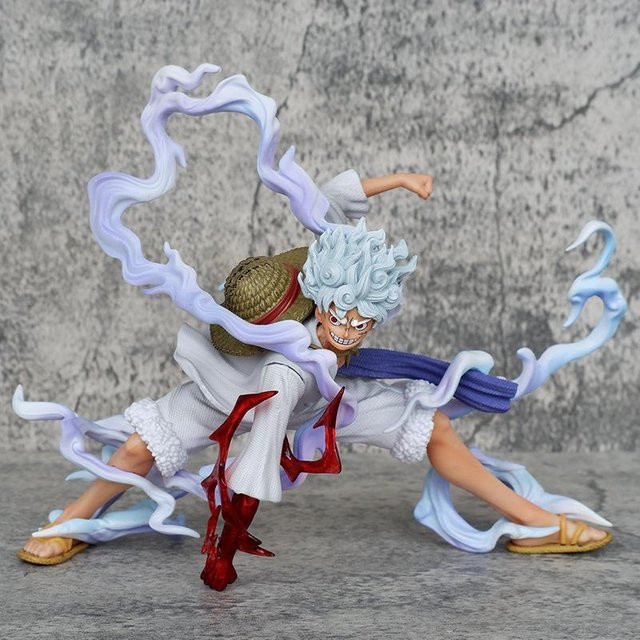 Yiran toy 1 One Piece Sonnengott Nika Luffy Actionfigur Modell Statue braun - Bild 1