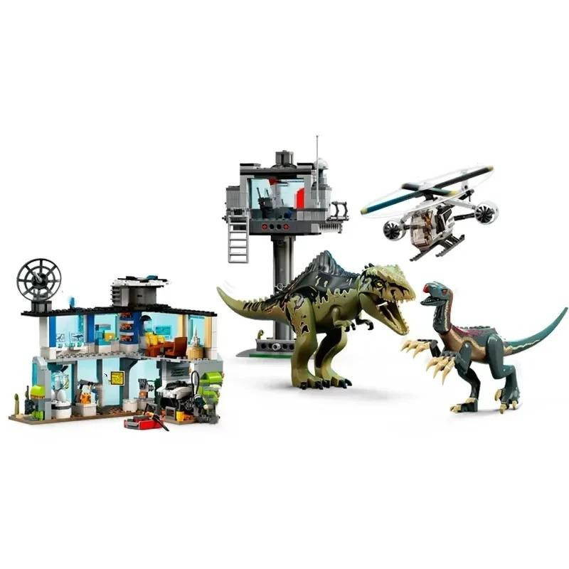 LEGO Jurassic Dinosaurier Südlicher Behemoth Drache und Sichel Drache Angriff, Bausteine, ab 6 Jahren - Bild 1