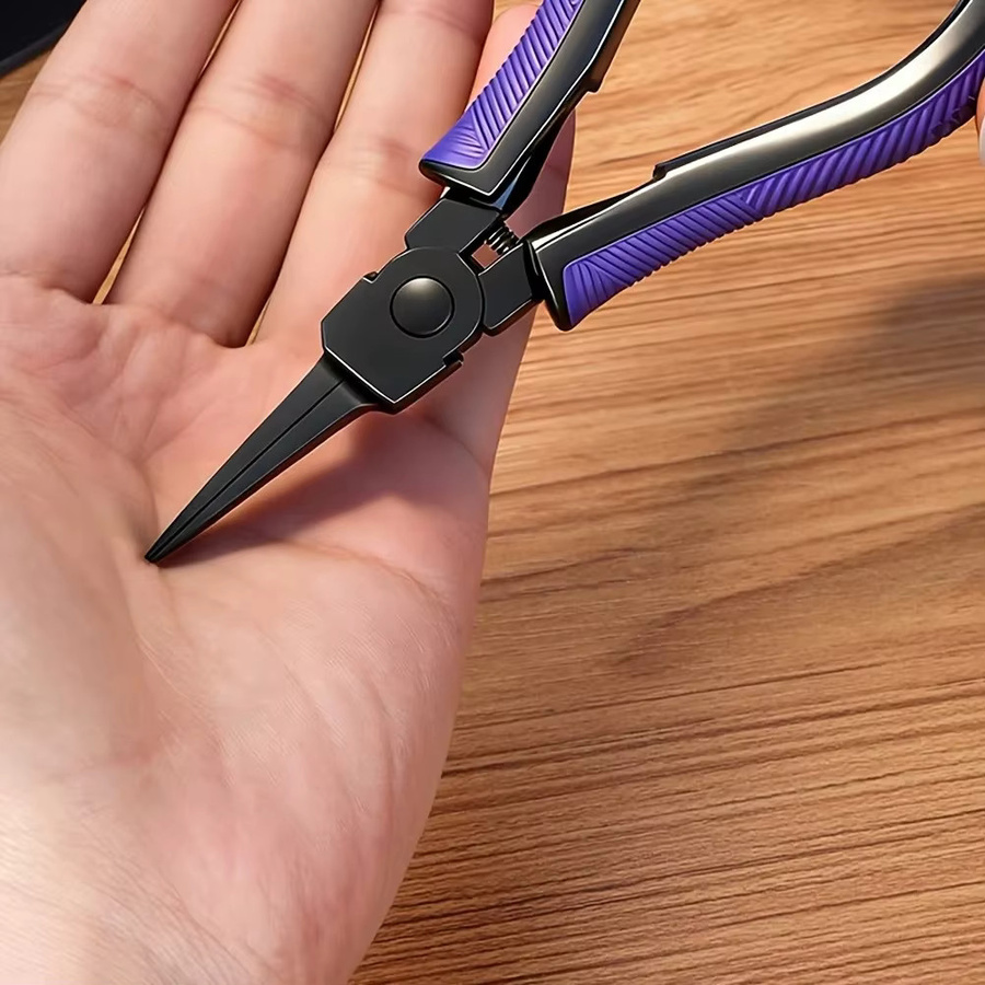 NIUXIANG 3D-Druck-Unterstützungszange mit Flachzange und Glattbacken für Präzisionsarbeiten, Modellbau und Elektronik - Bild 6