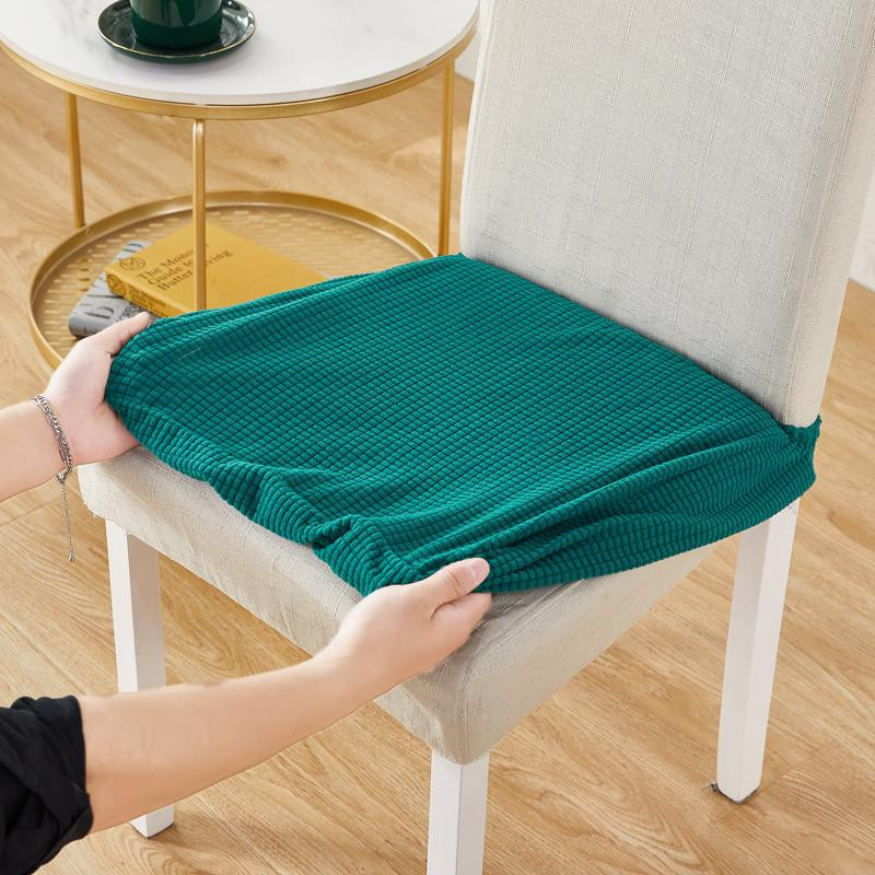 S-EMIGA Elastischer Stuhlbezug aus Polyester für Esszimmer und Bankett, Rosa - Bild 1