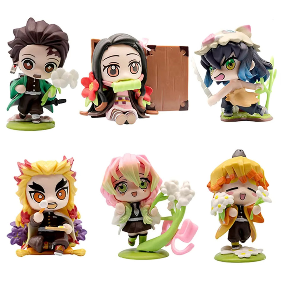 Bandai Demon Slayer Tanjiro Kamado & Nezuko Anime-Figur Blind Box, Einzelfigur - Bild 2