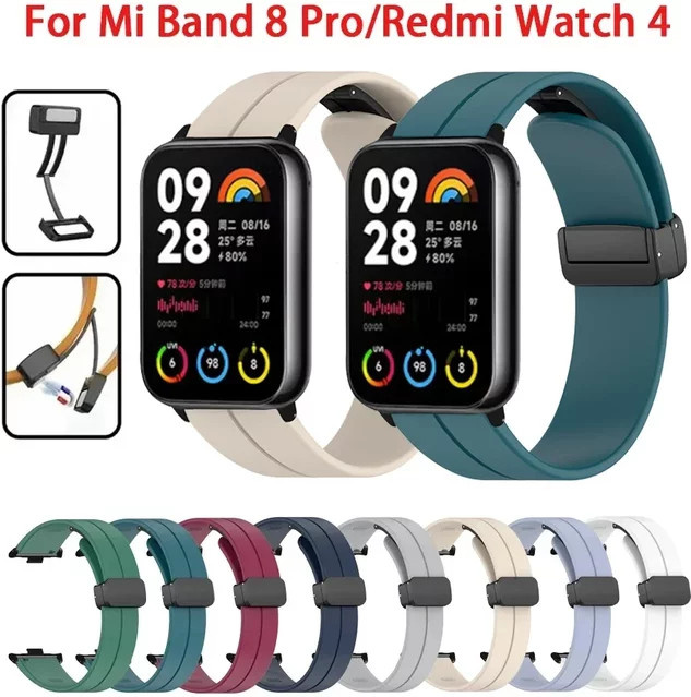 Xiaomi Uhrenarmband Silikon, Magnetische Schnalle, Bunt, Unisex - Bild 1