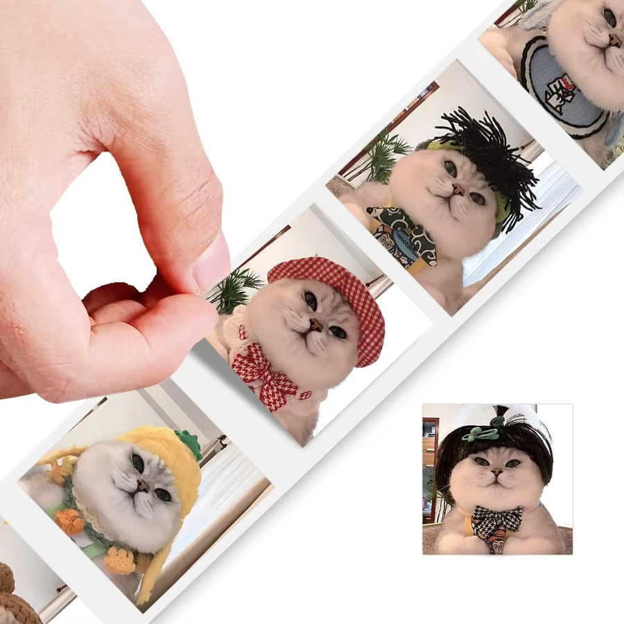 500 Stück Cartoon Kätzchen Siegelaufkleber in Mehrfarbig von BulingBulingStickers Store - Bild 3