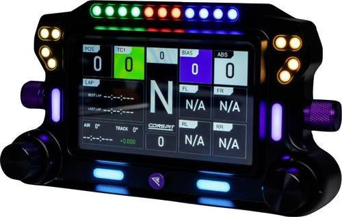 Conspit CSD Simhub Dashboard Display mit Touchfunktion Schwarz - Bild 1