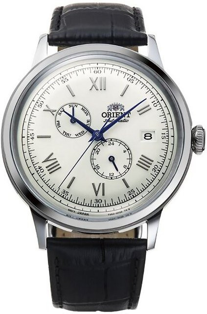 Orient Armbanduhr Automatik, Edelstahl, Leder, 40 mm, Herren - Bild 1