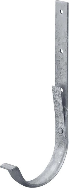 Inefa Rinnenhalter NW 180 Halbrund aus verzinktem Stahl in Silber - Bild 1