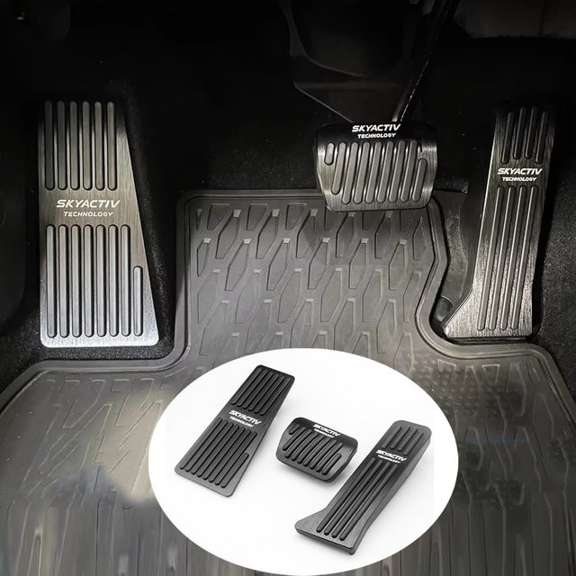 YaLumei Auto Gaspedal Zubehör für Mazda 2 3 6 CX-5 CX3 CX8 CX9 in Schwarz - Bild 1