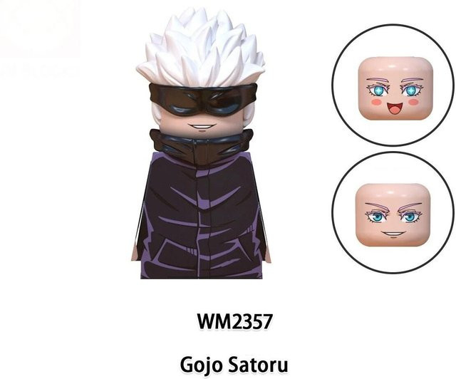 Jujutsu Kaisen Bausteine Mini-Actionfiguren, ab 14 Jahren - Bild 1