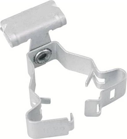 ABB E-Klips AH814-B Trägerklammer aus Edelstahl in Silber, 25 Stück - Bild 1