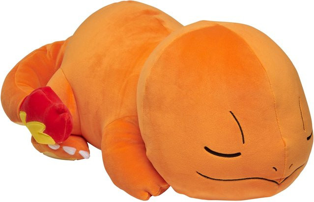 Pokémon Glumanda schlafend Plüsch Kuscheltier 45cm - Bild 1