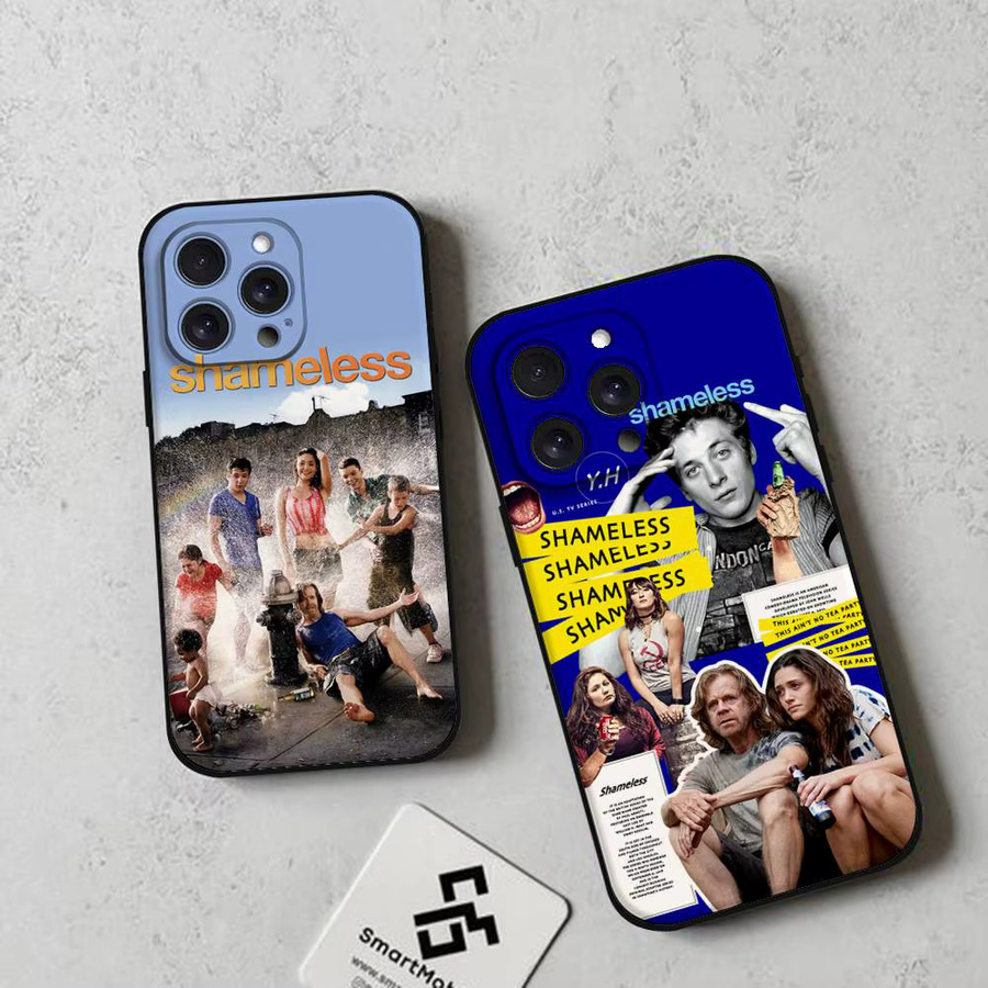 Shameless TV-Show Handyhülle aus schwarzem Silikon für iPhone 17 16 15 14 13 12 11 Pro Max Mini X Xs XR - Bild 2
