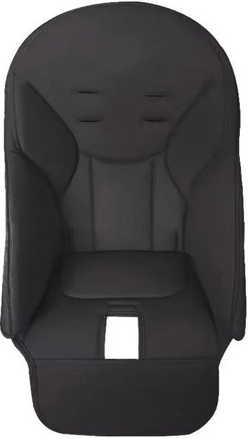 Binchi Outdoor Equipment Lederkissen für Kinderwagen und Baby-Esszimmerstühle mit PU-Verbundschwamm in Schwarz - Bild 1