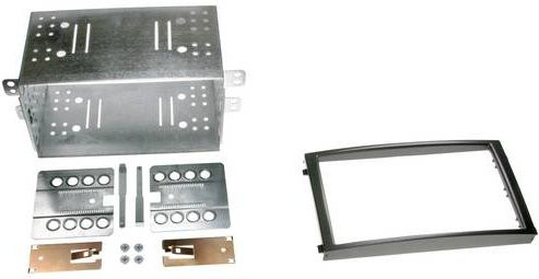 ACV 381275-02 Autoradio Einbaublende DoppelDIN in Schwarz passend für Ssangyong - Bild 1