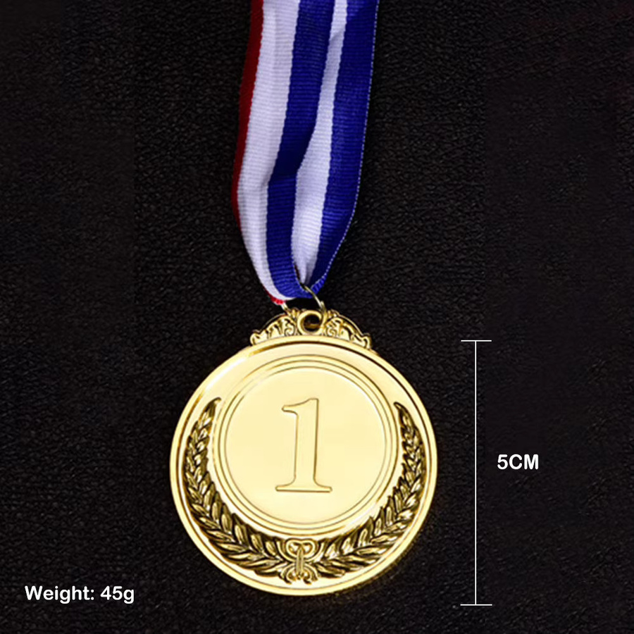 JOCESTYLE Medaille, Gold Silber Bronze Metall, 1–3 Stück, mit Halsband - Bild 5