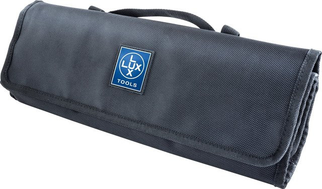 LUX-TOOLS Werkzeug-Rolltasche aus Nylon in Anthrazit mit 26 Fächern - Bild 1