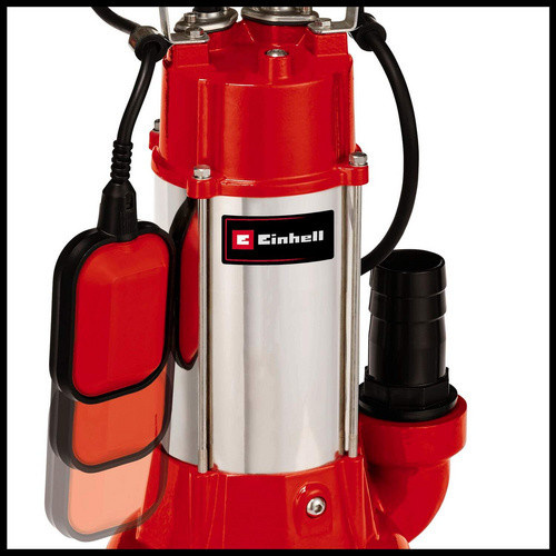 Einhell Schmutzwasserpumpe GC-DP 1340 G in Rot mit 23000 l/h Förderleistung - Bild 5