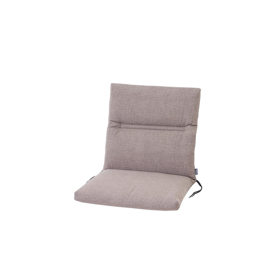 Siena Garden Sesselauflage Comfort in Taupe mit Schaumstoff, wetterfest und UV-beständig, B/T/H: 96 x 48 x 7 cm - Bild 2