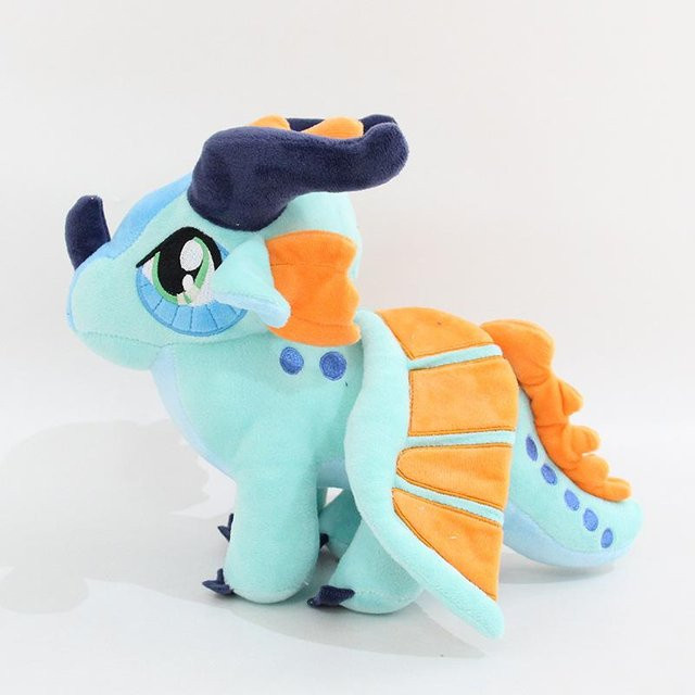 Yiran toy Feuerflügel Drachen Plüschtier, Weiches Kuschelkissen - Bild 1