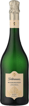 Geldermann Weißburgunder Baden, Extra Brut, Sekt, 12 x 0,75 l