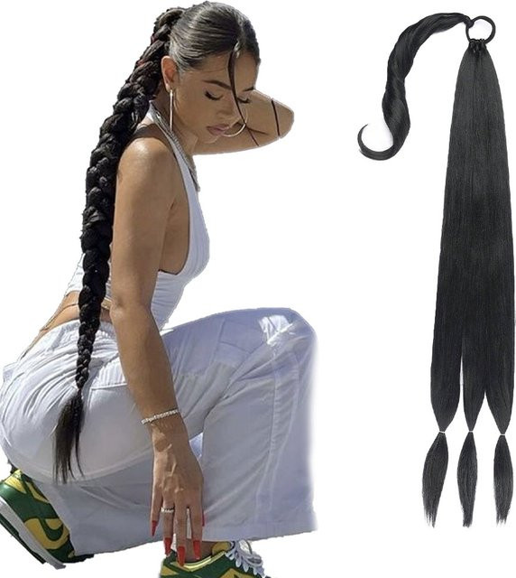 Manetique Pferdeschwanz-Extensions, synthetisch, Damen - Bild 1