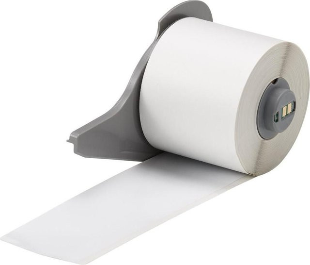 Brady Vinylband M7C-2000-595-WT in Weiß, glänzend, permanent, Breite: 50,80 mm, Länge: 15,24 m - Bild 1