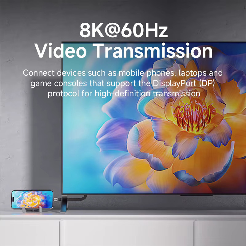 Hagibis USB-C zu USB-C Vollfunktionskabel USB4 V2 in Schwarz mit 80Gbps, 8K, PD 240W für Thunderbolt 4/5, iPhone und Laptop - Bild 2