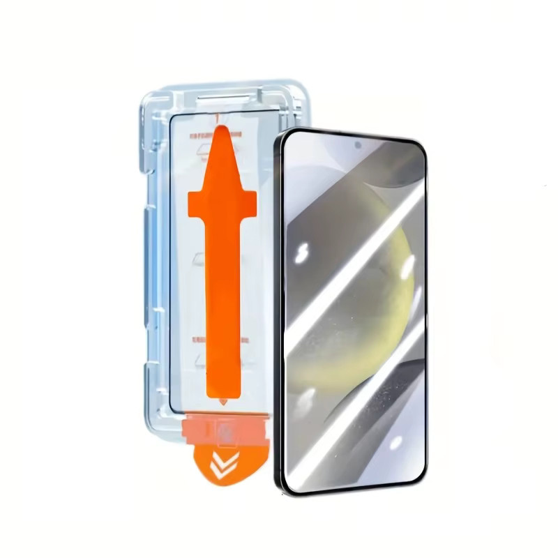 2 Stück Samsung Galaxy S25 Ultra und S24 Ultra Displayschutzfolie aus gehärtetem Glas, 4K Ultra HD, transparent, 9H-Härte mit Ein-Klick-Installation - Bild 6